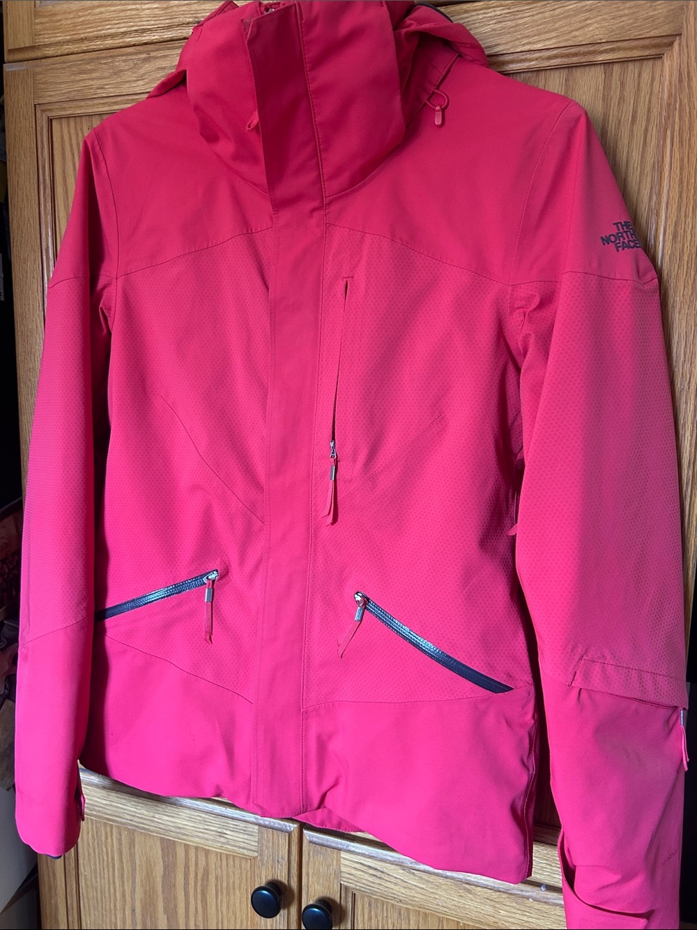 The North Face Pink Hooded Ski Jacket